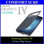 Samsung Galaxy S4 S View OEM Cover Casing with Free Screen Protector